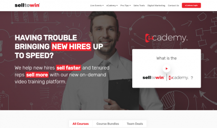 Sell To Win Website